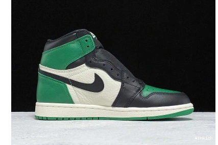 555088-302 1 SAIL-BLACK NRG AIR PINE JORDAN HIGH GREEN OG 0805